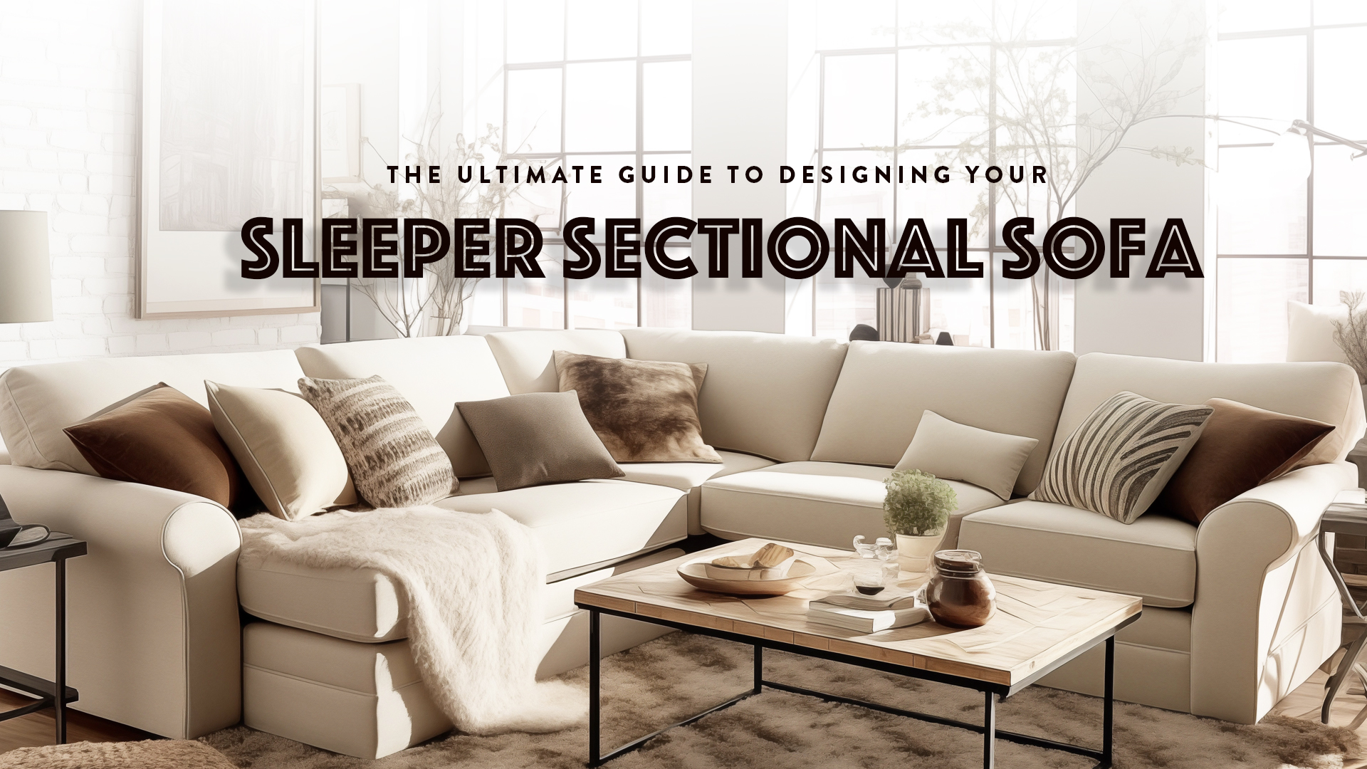 The Ultimate Guide to designing your Sleeper Sectional Sofa